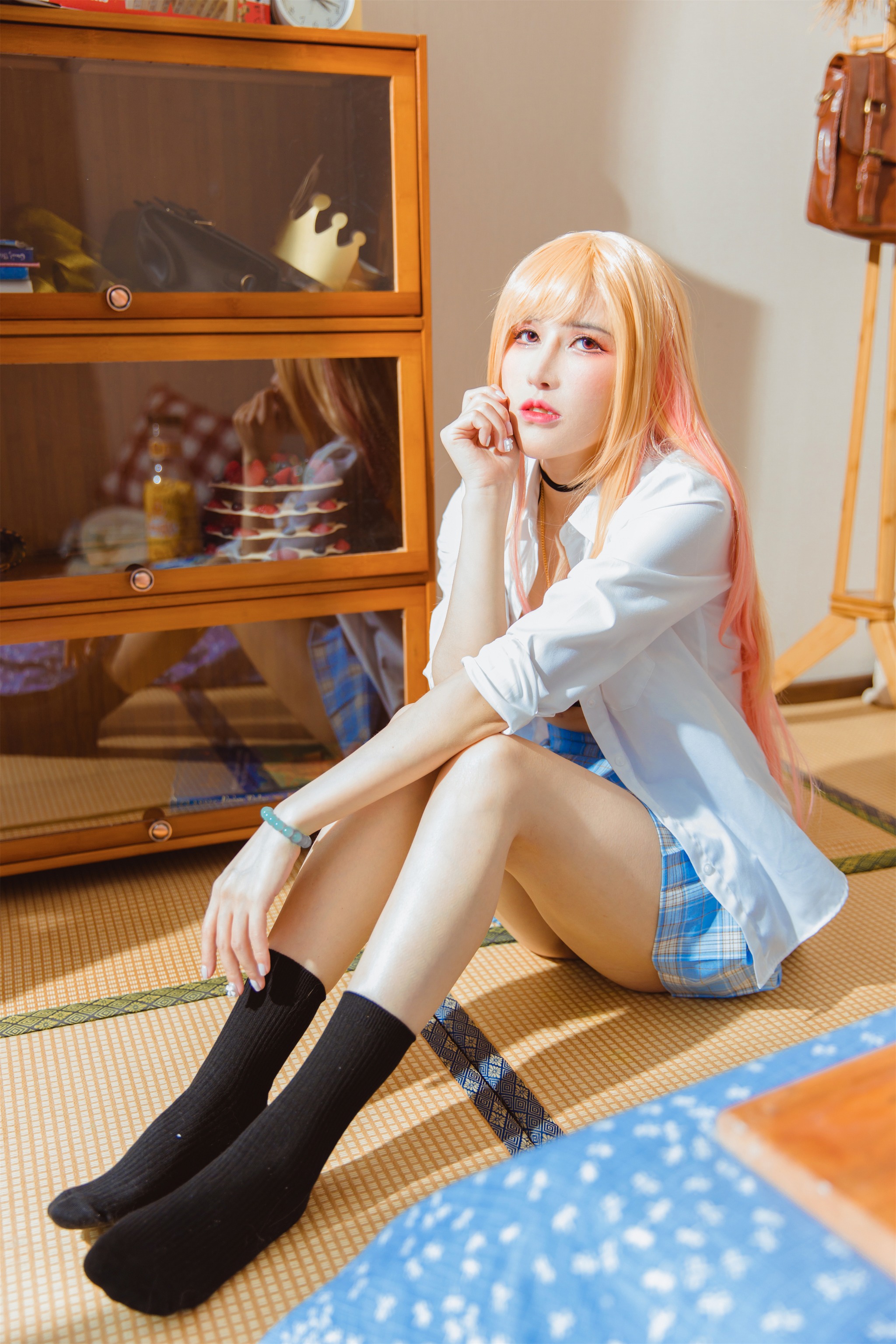 图片[1]-鹿八岁baby – NO.023 鹿八岁 更衣人偶坠入爱河 喜多川海梦[43P]-XikXak